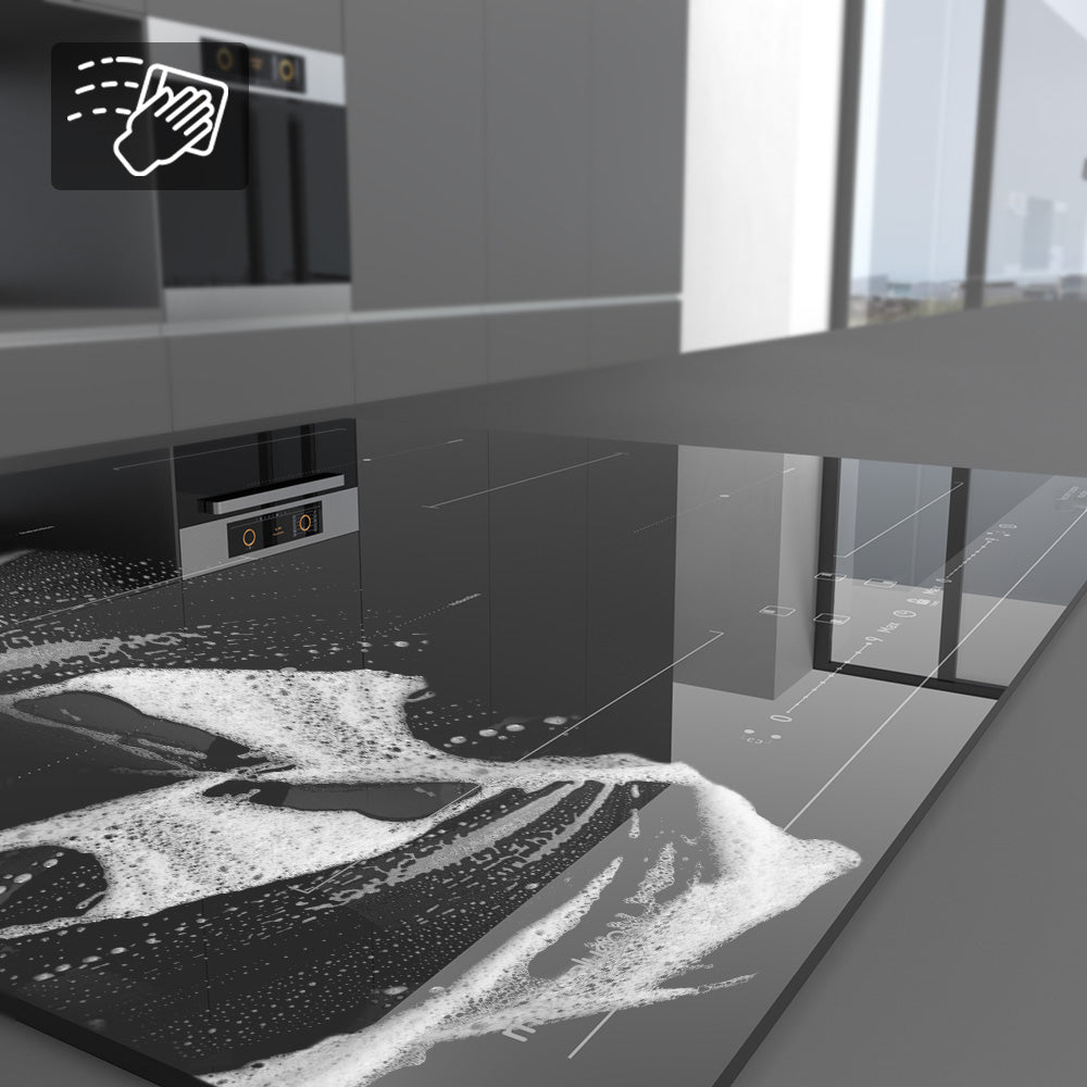 magicplux induction hob 60cm built-in hob Built-in electric hob 4 cooking zones, 9 power levels, sensor touch control, childproof lock